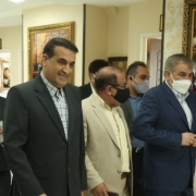 سردار اسدی معاون وزیر دفاع و بازدید از دفتر موسسه عطرک